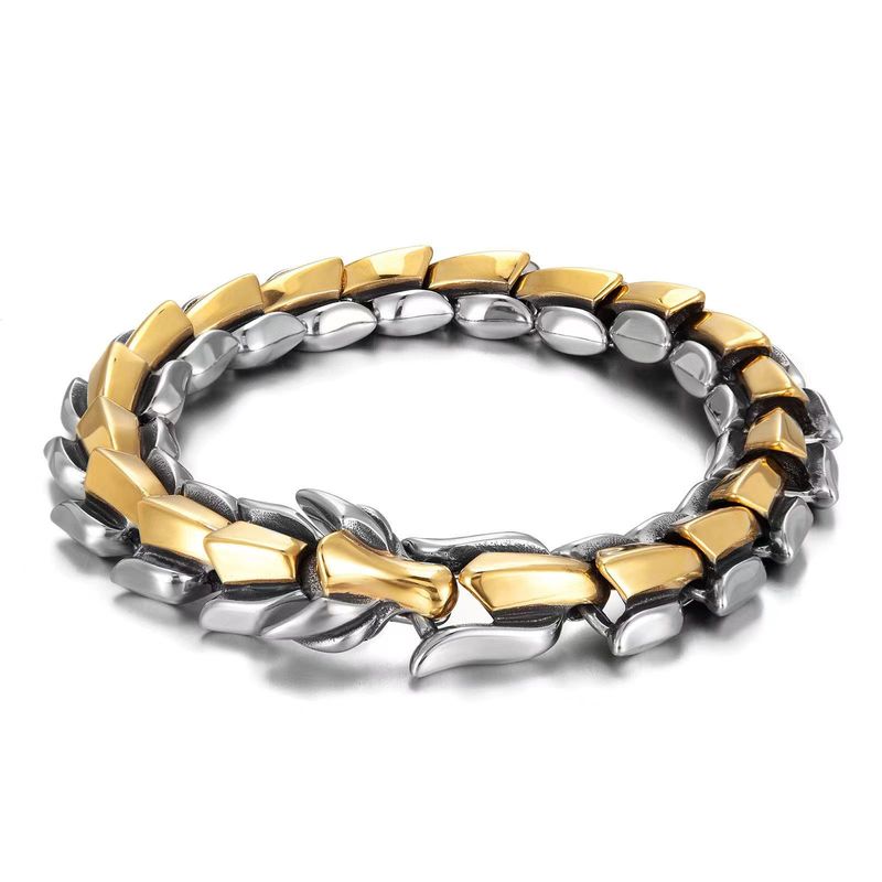 Men's personality domineering keel fashion bracelet retro creative punk trend non-fading jewelry