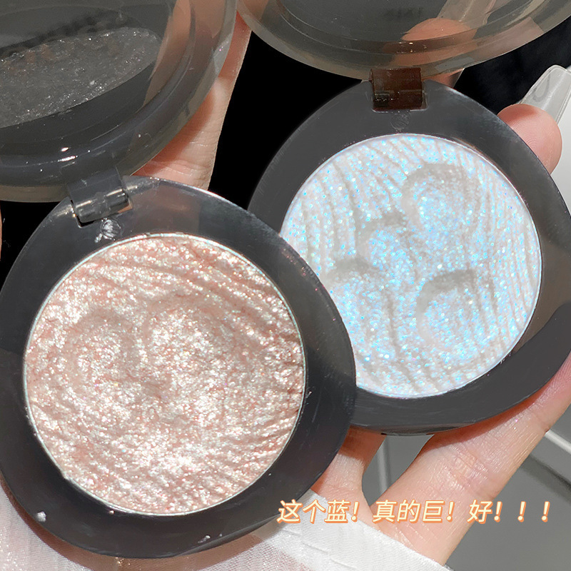 xixi Yuechi Dark Highlighting Powder Natural 3D Pearlescent Explosion Brightening Face Silkworm Mashed Potato Highlighting Plate