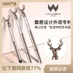 Liliwei Yilu Youyou Charming Black Liquid Eyeliner Pen Long-lasting Waterproof, Sweat-proof and Smudge-Free Sponge Tip Eyeliner Pen