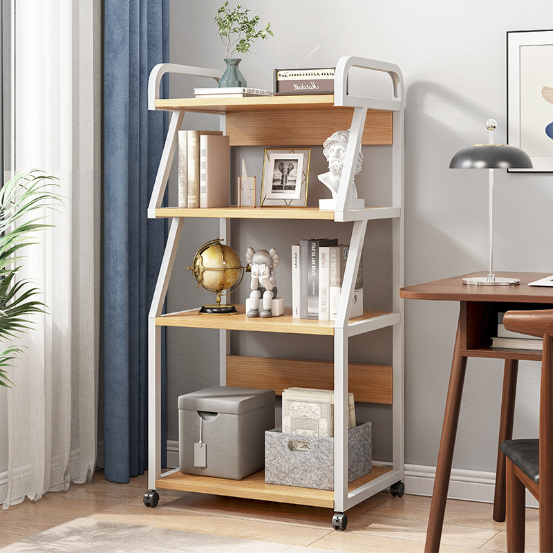 Floor-standing multi-functional laminate storage rack multi-layer storage rack iron storage rack household sundry rack