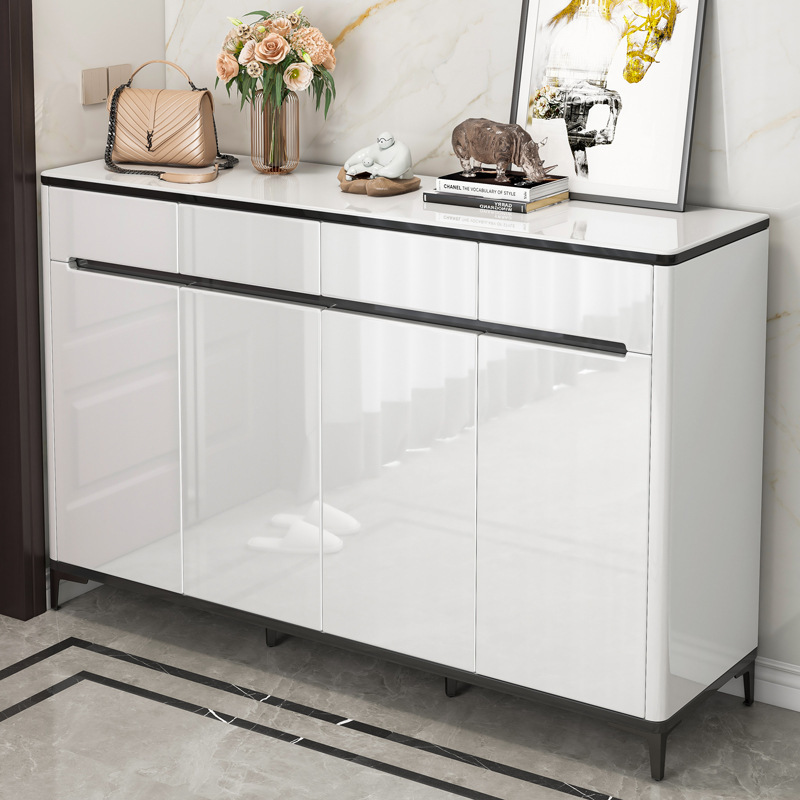 Modern simple paint shoe cabinet home entrance entrance hall entrance new light luxury balcony cabinet