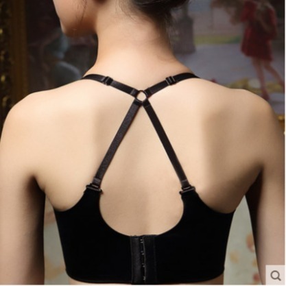 O-ring beauty back cross shoulder straps bra straps bra straps bra straps thin non-slip straps invisible shoulder straps