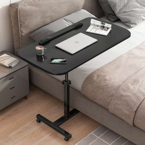Lazy Laptop Table Bed Desk Bedroom Simple Mobile Table Foldable Rotating Lift Bedside Table