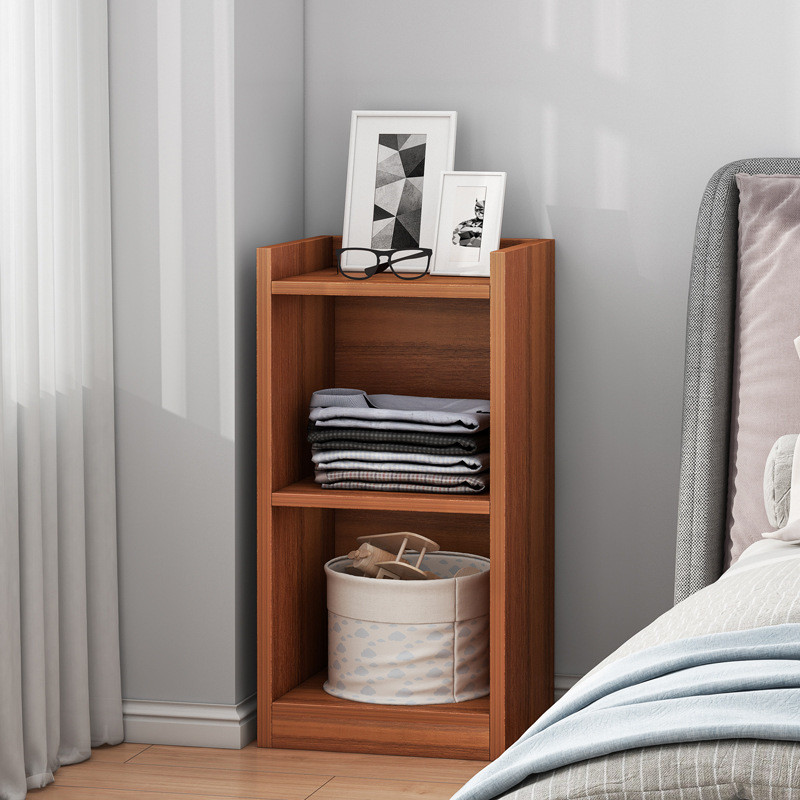 Bedside table ultra-narrow small simple modern storage simple ins bedside small cabinet bedroom locker storage rack