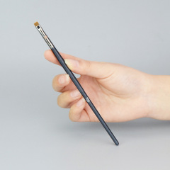 Bi 722 flat head eyeliner brush details tear trough cream multi-functional beauty tool Cangzhou Qingxian pure white makeup brush