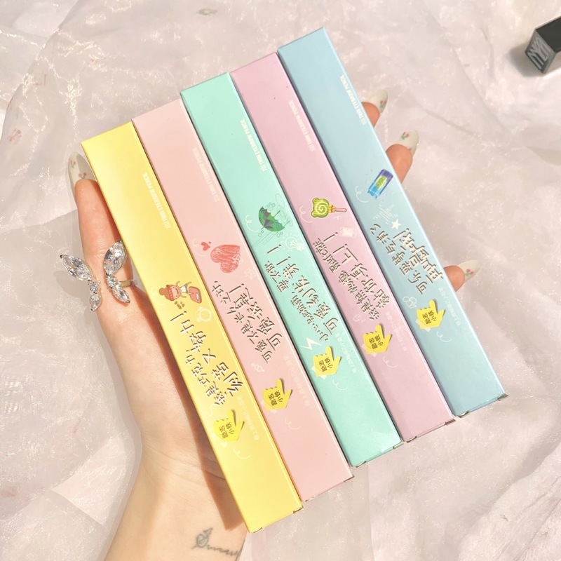 xixi cute upper brow tip fine core eyebrow pencil Internet celebrity long-lasting waterproof, smooth and easy to color wild eyebrow D369