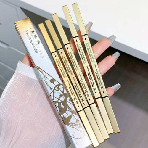 xixi small golden chopsticks ultra-fine eyebrow pencil waterproof and sweat-proof, long-lasting and non-fading, natural ultra-fine student party affordable beginners