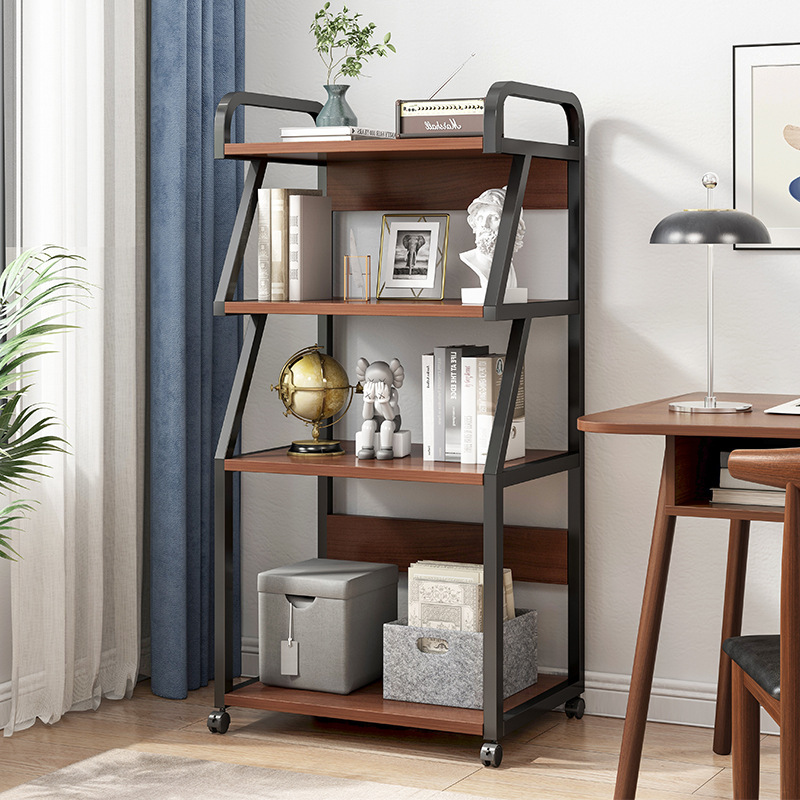 Living room storage rack against the wall narrow partition storage rack gap behind the sofa iron storage rack multi-layer rack storage rack