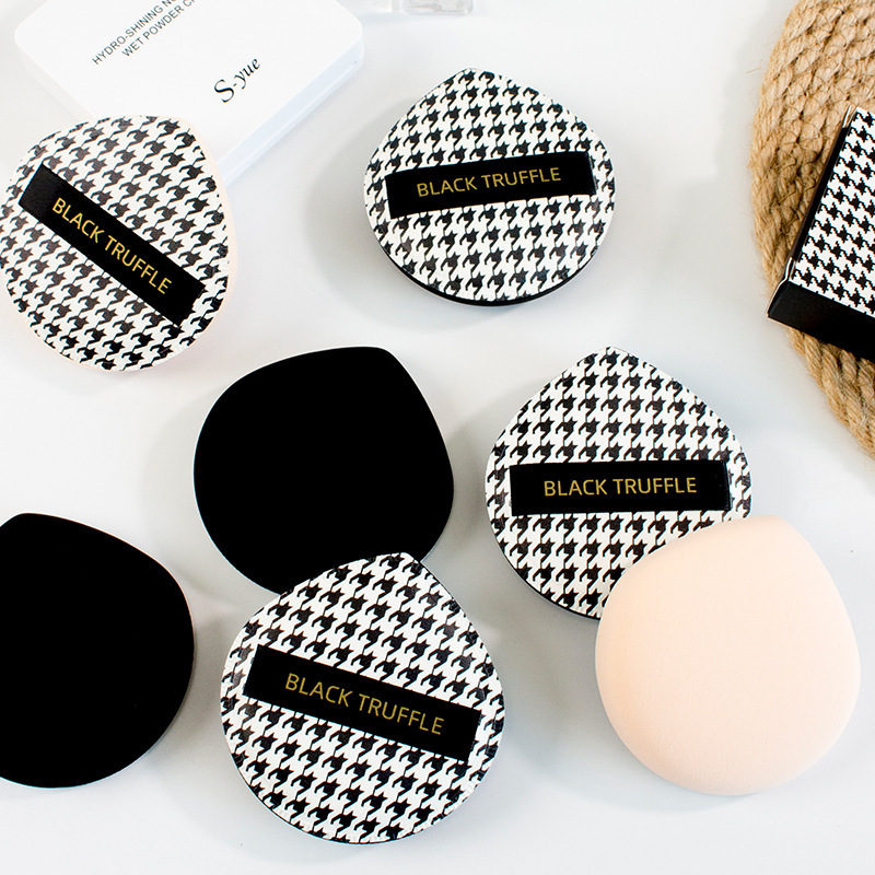 Guo Xiaoniuniu's same air cushion puff, imported soft houndstooth puff, don't eat powder, big marshmallow puff