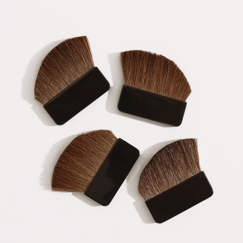 Luyi Zonia makeup brush horse hair flat brush loose powder brush makeup tool brush