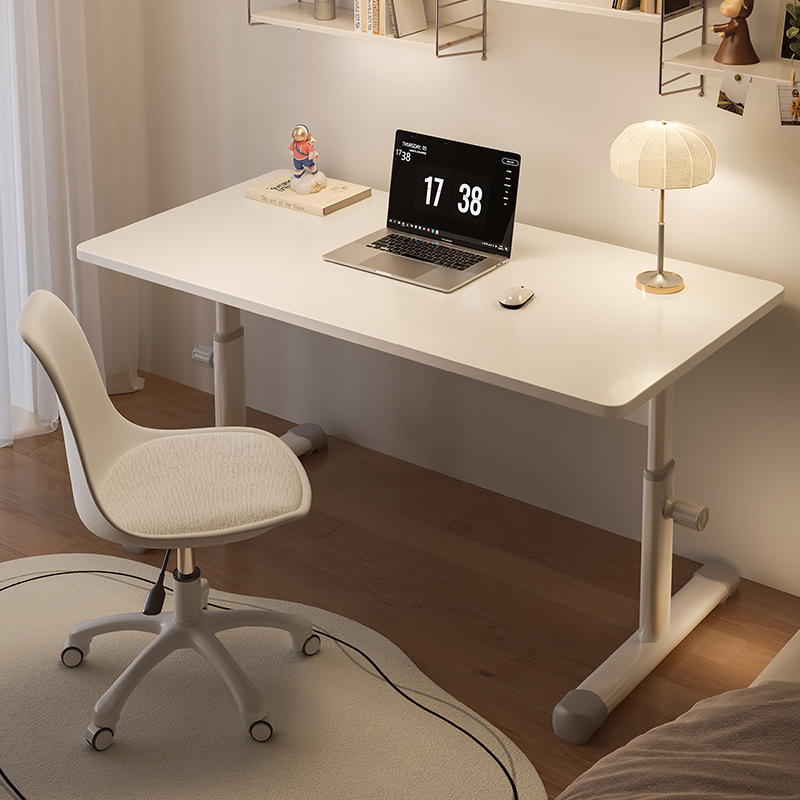 Desktop computer table liftable desk student home study writing table simple rental house office workbench