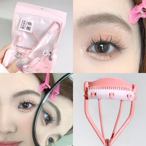xixi eyelash curler portable eyelash curler for novice women with long-lasting styling eyelash curler stainless steel
