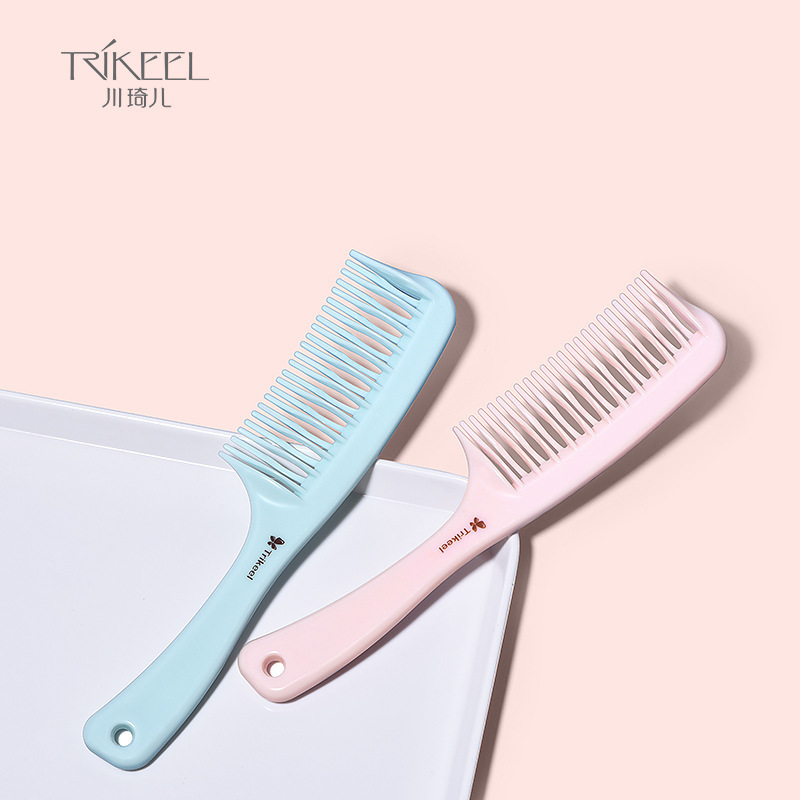 Chuanqi'er comb women's household hair smoothing thickened wide-tooth comb large-tooth curly hair comb large hairdressing comb anti-static comb