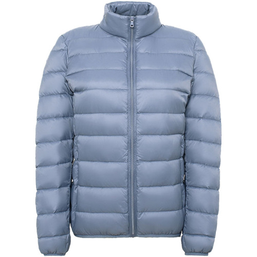 90 down women's stand collar down jacket women's thin short large size light and stylish white duck down jacket Pinghu down jacket