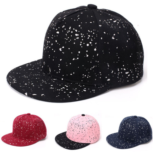 E931 Korean version of the trendy hip-hop hip-hop hip-hop inkjet children's sunscreen baseball cap spring and autumn new foreign trade children's hat