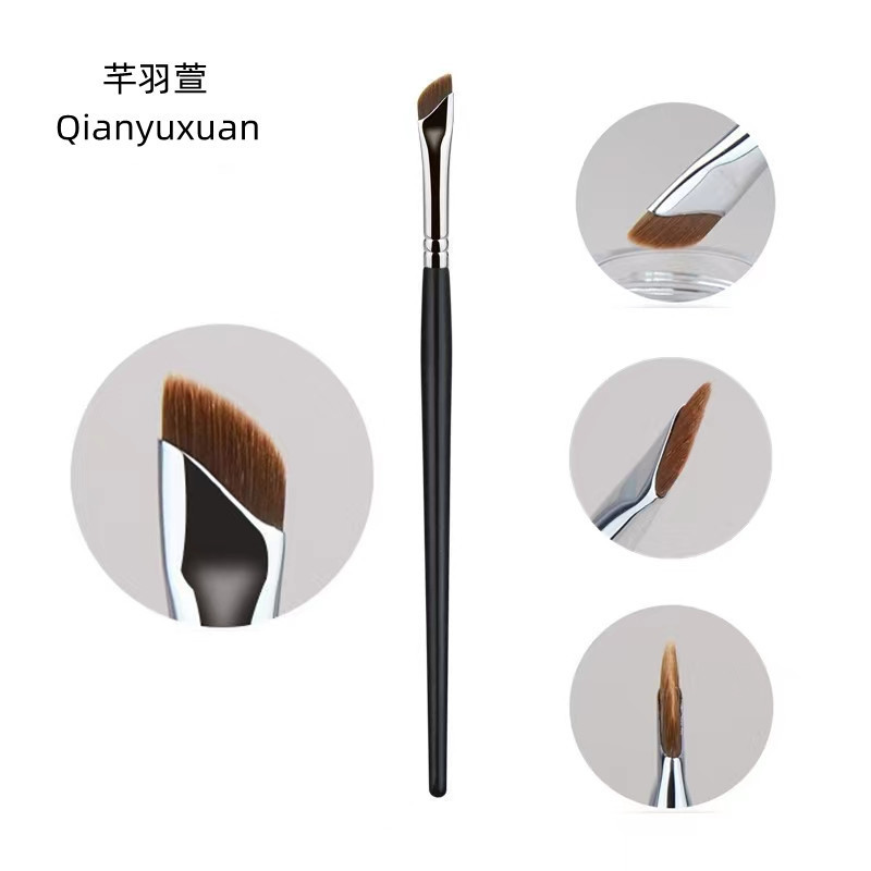 Cangzhou sickle blade eyeliner brush nose shadow brush nose fingertip blending brush oblique head contour shadow makeup brush