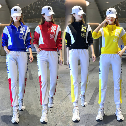 Tingziyi square dance clothing new suit shuffle dance sports leisure group fitness performance long-sleeved dance clothing