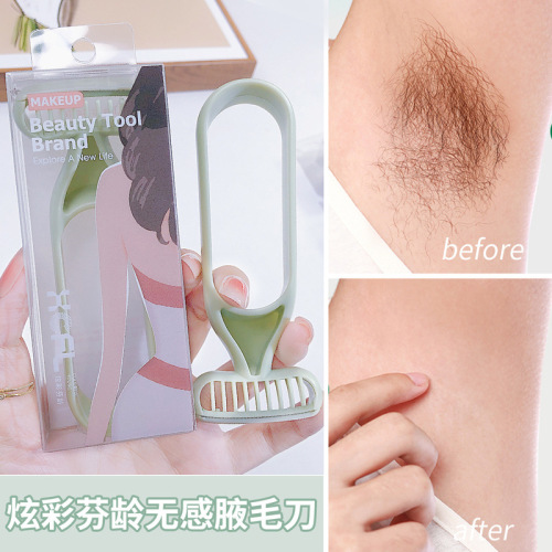 Wholesale non-sensory shaver armpit hair shaver leg hair macro shaving blade shaver