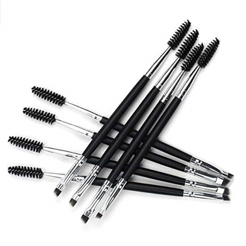 No. 12 double-headed eyebrow brush, angled brush, eye spiral brush, three-dimensional one-brush multi-use, convenient one-pack Anna no logo