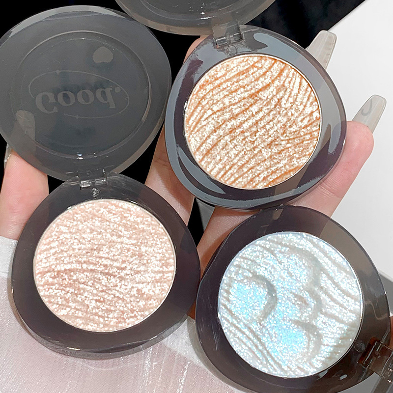 xixi Yuechi Dark High Glossy Powder Palette Explosive Brightening Clear Non-Flying Powder Face Brightening Three-dimensional Nose Shadow All-in-one