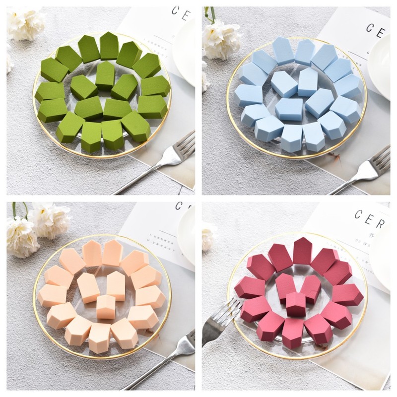 Little House Makeup Sponge Super Soft Makeup Egg Does Not Eat Powder Dry and Wet Dual Use Air Cushion Makeup Egg Powder Powder Puff Foundation