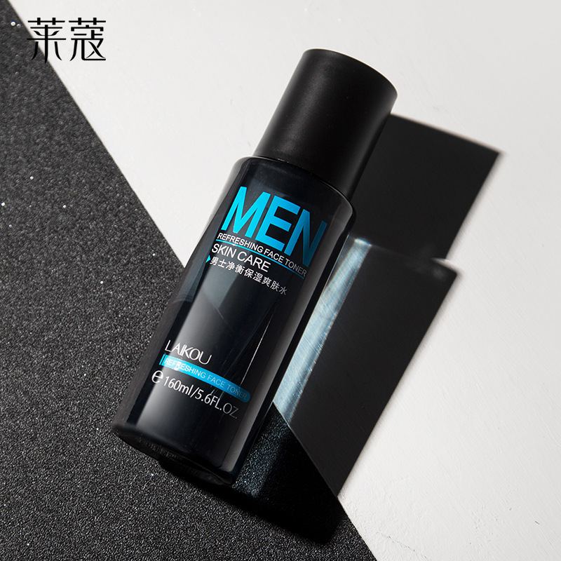 Laiko men's toner 160ml hydrating moisturizing fine pores moisturizing water skin care products