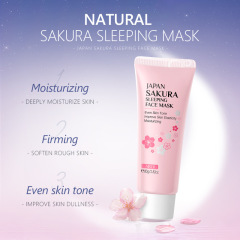 LAIKOU Sakura Leave-in Sleeping Mask 80g Moisturizing and Hydrating Skin Care Products