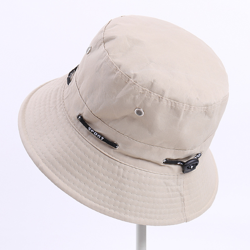 Fisherman Hat Women's Korean Version Solid Color Breathable Fashion Camouflage Sunshade Basin Hat Spring and Summer Sun Protection Reversible Sun Hat