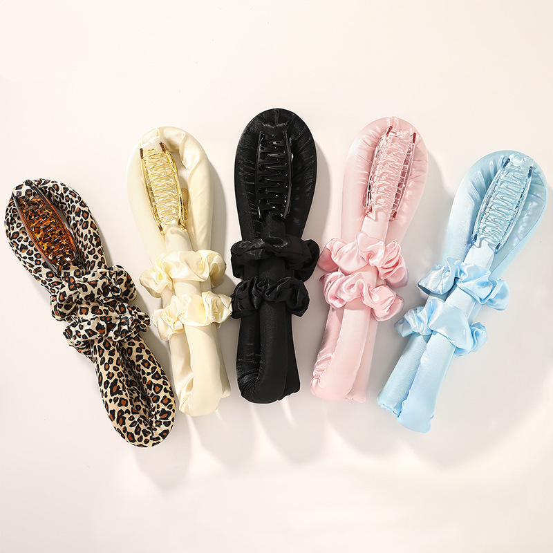 Amazon lazy curling iron EVA foam sponge hair curling iron hair ring sleep headband no heat curling iron