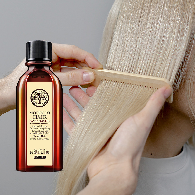 Laiko Moroccan Hair Care Oil 60ml Leave-in Conditioner for Dry and Frizzy Hair