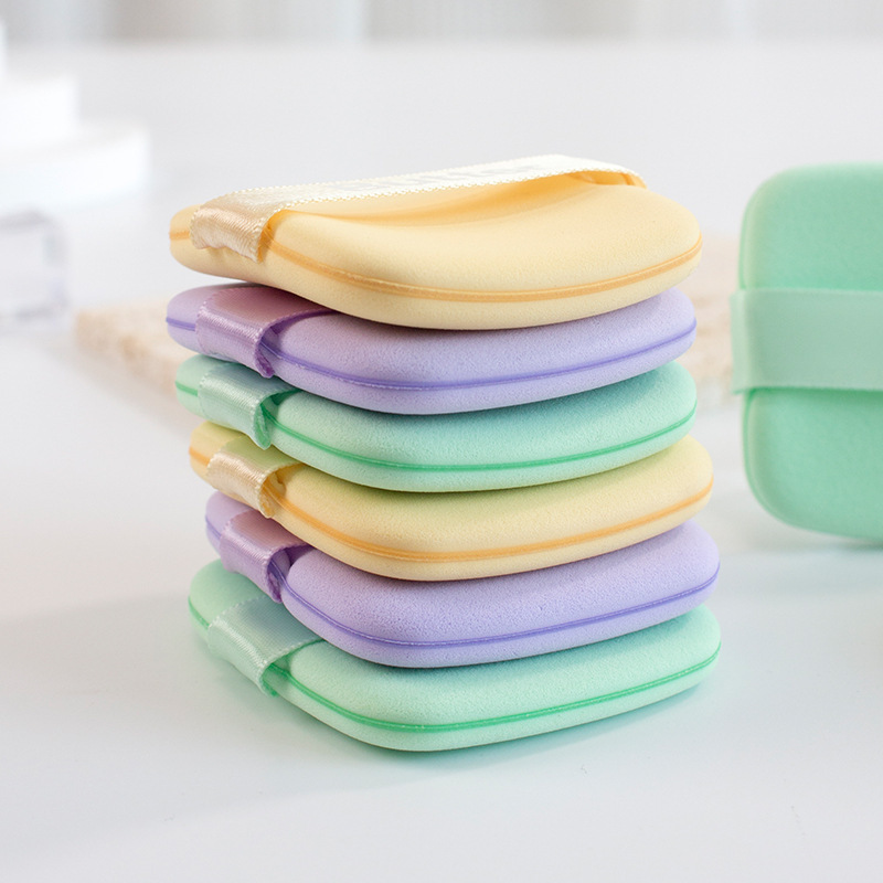 Guo Xiaoniuniu butter biscuit air cushion puff wet and dry sponge liquid foundation makeup tool double-sided