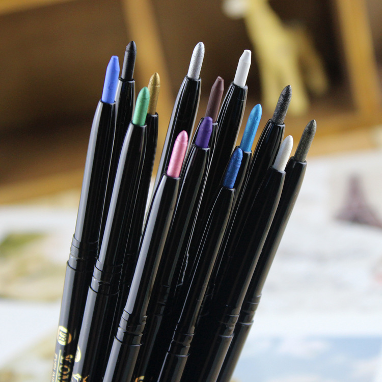 Romeo LOMEOU automatic rotating eyeliner, pearlescent eye shadow pen, silkworm pen, makeup