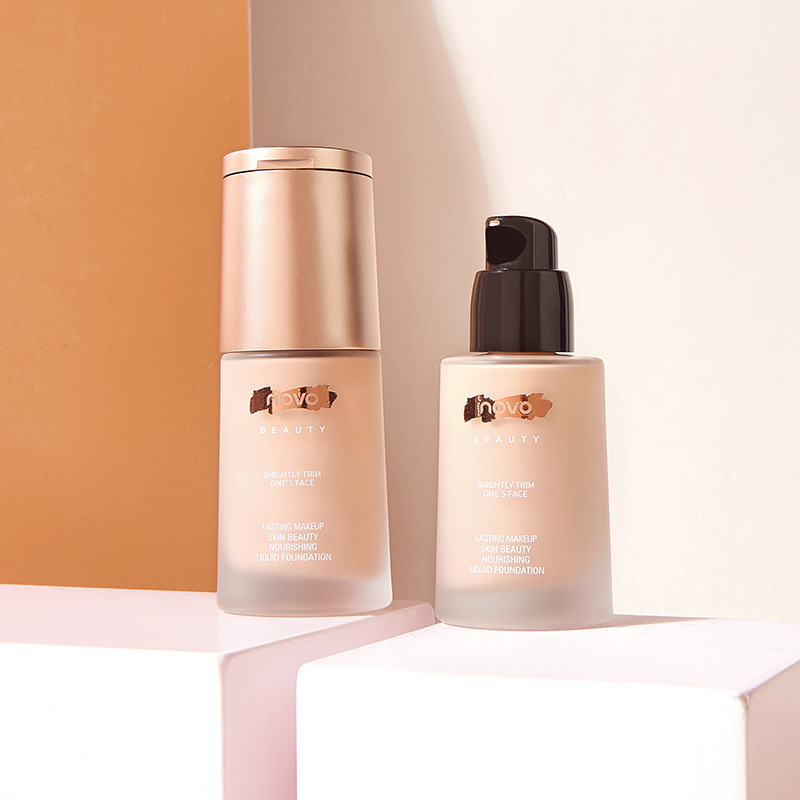 Makeup NOVO moisturizing skin nourishing concealer liquid foundation for dry skin moisturizing long-lasting waterproof and sweat-proof foundation affordable makeup