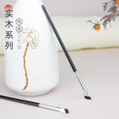 Xiaoqi Blade Eyeliner Brush Bevel Eyelid Brush Precision Cangzhou Qingxian Pure White Makeup Brush