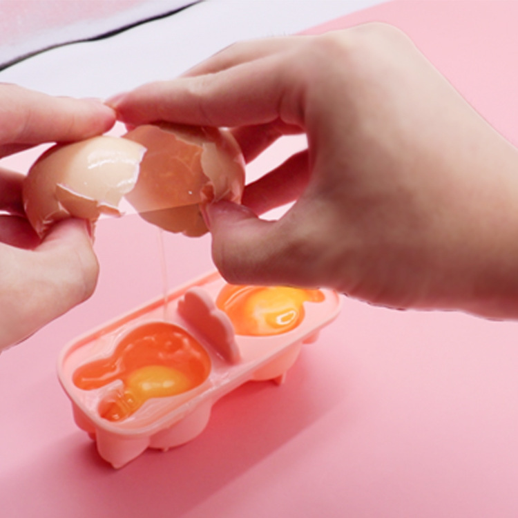 New DIY silicone egg steamer rice cake mold cake mold food supplement milk pot steamed egg mold baking utensils kitchen