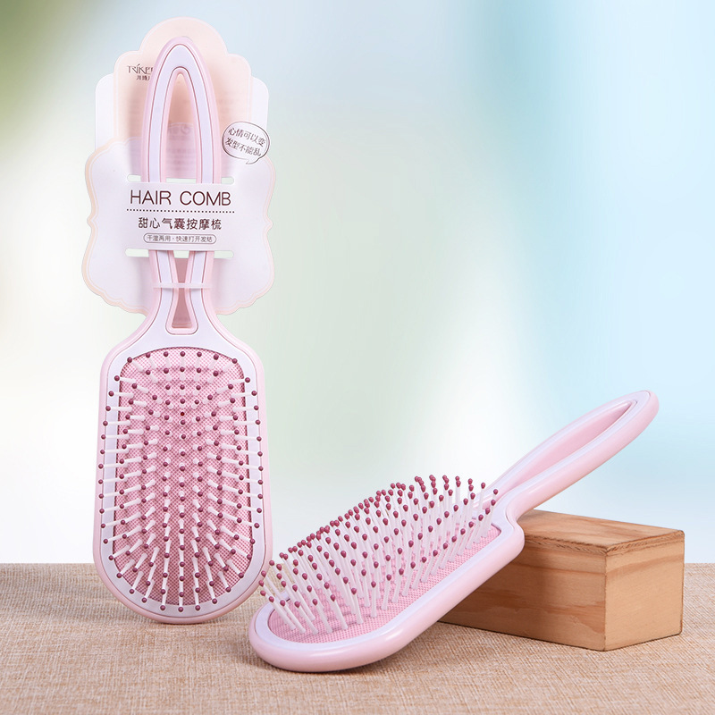 Chuanqi'er Hairdressing Comb Women's Special Air Bag Comb Massage Comb Curly Hair Comb Long Hair Air Cushion Comb Home Portable