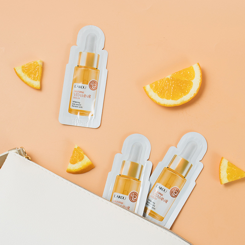 Laiko Vitamin C Essence Bag 1.5ml Hydrating and Moisturizing Essence Cosmetics