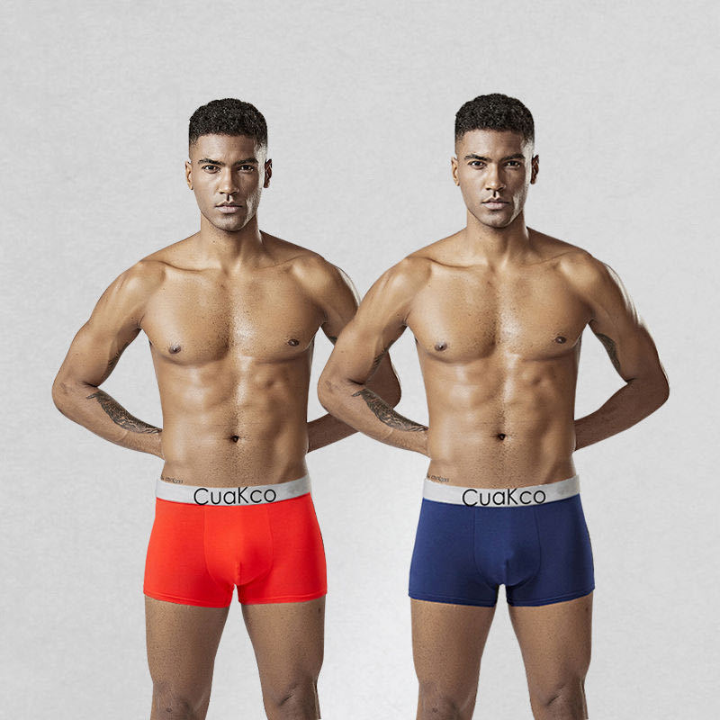Men's underwear, men's boxers, sexy men's pants, breathable boys' boxer briefs, trendy young men's underwear shorts