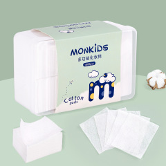 Mengbeibi cotton pads 1000 pieces boxed non-woven cleansing thin makeup remover cotton beauty makeup tools KS003