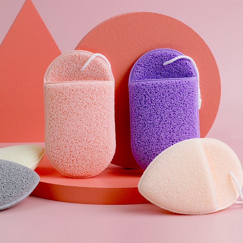 Face wash puff, facial mask, cleaning sponge, face puff, face wash gloves, thickened bamboo charcoal soft face wash towel, cotton puff