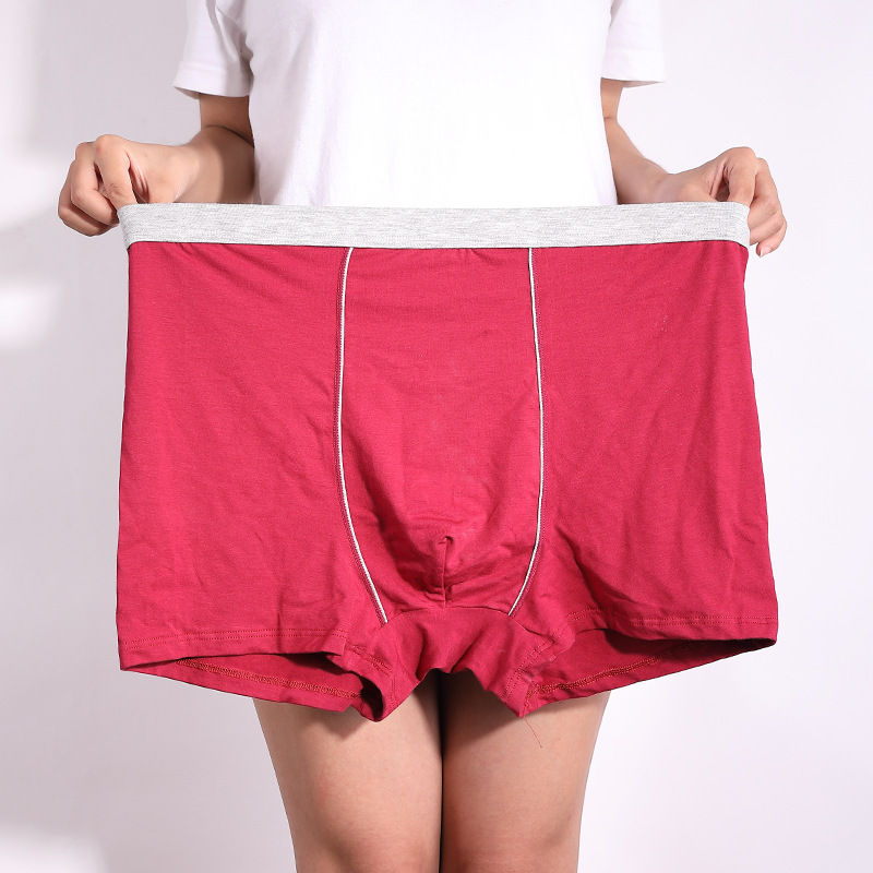 211 fat men's underwear men's plus size plus size pure cotton extra large super loose boxer briefs boxer 300 pounds fat man
