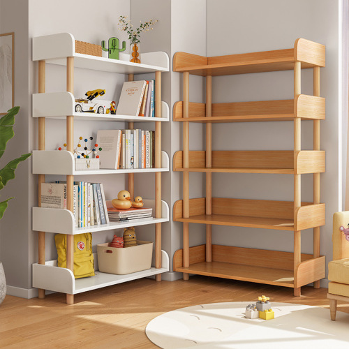 Bookshelf storage rack home picture book rack toy storage rack integrated display rack bedside small bookcase
