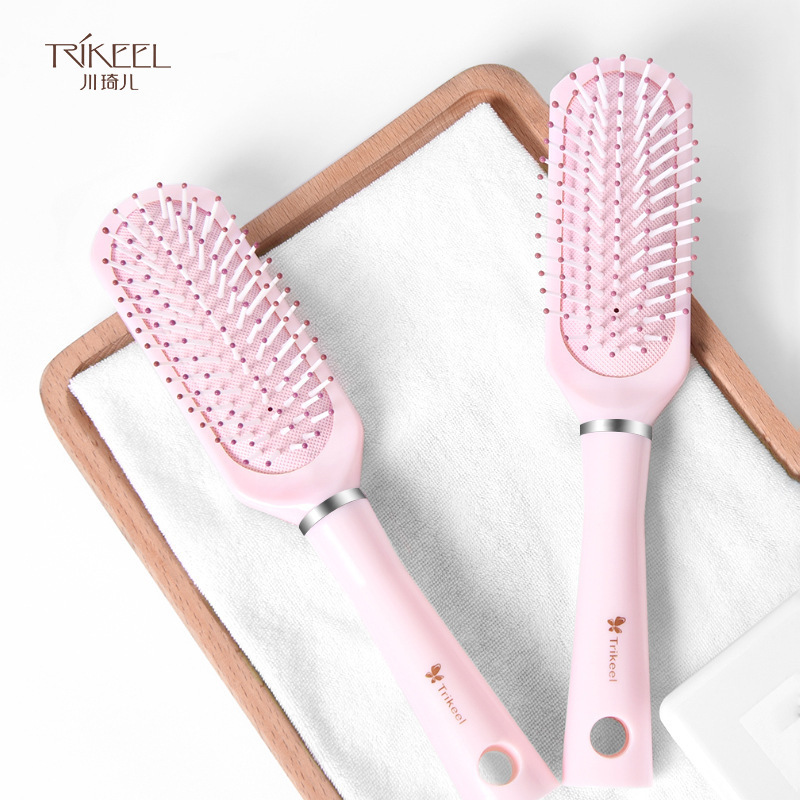 Chuanqi'er airbag comb for women with long hair and curly hair air cushion comb anti-static massage comb home portable cute comb