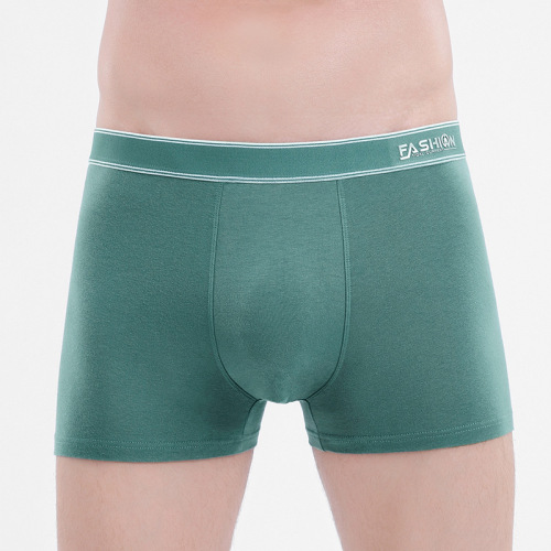 New cotton men's underwear 3D men's cotton underwear Printed men's seamless boxer briefs
