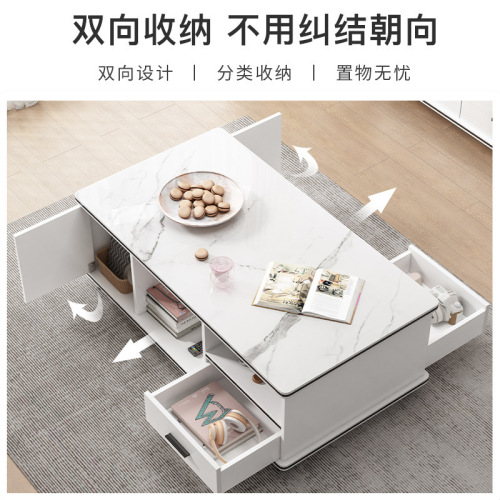 Nordic coffee table living room ins style coffee table TV cabinet combination home tea table simple modern small tea table small table