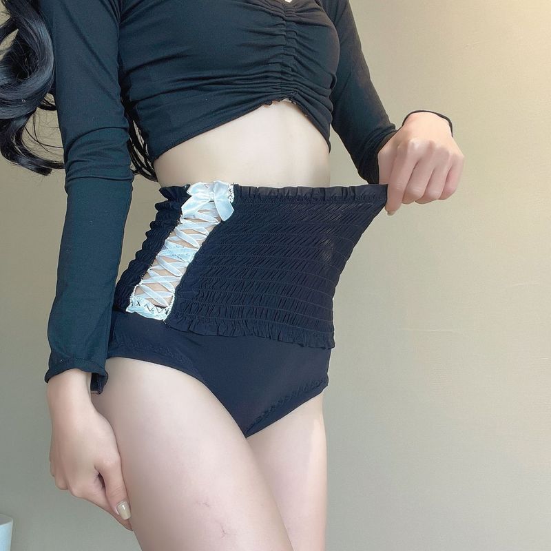 High waist tummy control underwear for body shaping, slimming, tummy control and butt lifting underwear for women, ice silk