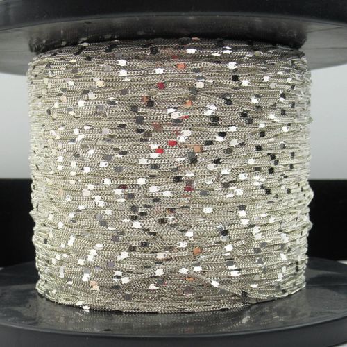 925 sterling silver sideways loose chain handmade diy jewelry accessories production materials bracelet necklace special silver chain