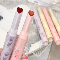 Gege bear Gege bear flower language affectionate lipstick low saturation pseudo plain jelly love lipstick lipstick pen
