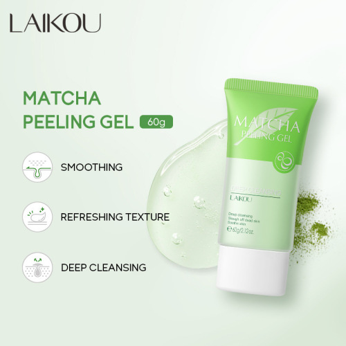 Laiko Matcha Cuticle Gel 60g Body Scrub Skin Care Products English Packaging