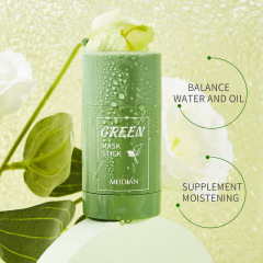 Cross-border Charming Green Tea Solid Mask Deep Cleansing, Moisturizing, Oil Control, Pore Shrinking Mud Mask Stick